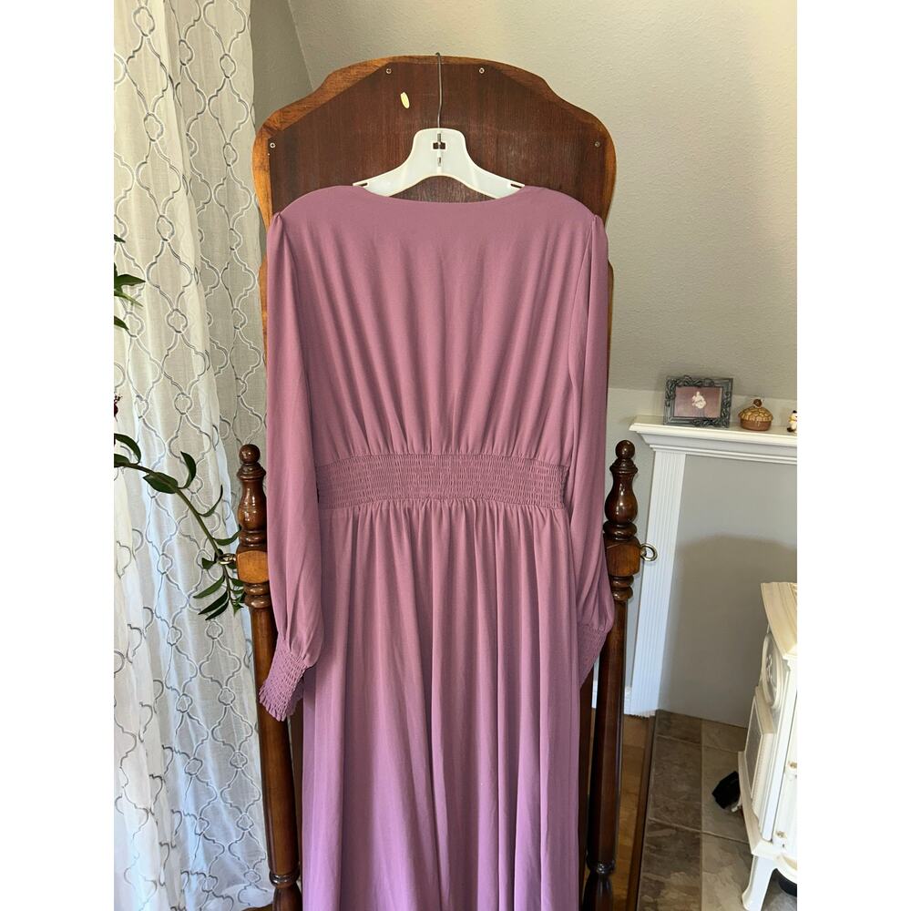 Baltic Born Olivia Maxi dress in vintage plum women’s size Large - Picture 8 of 12